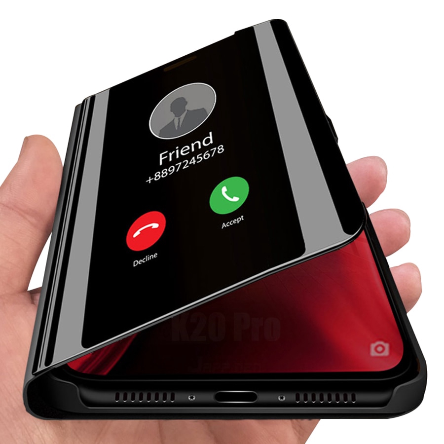 Smart Mirror Flip Case for Xiaomi Mi 9t Cover Cases Redmi