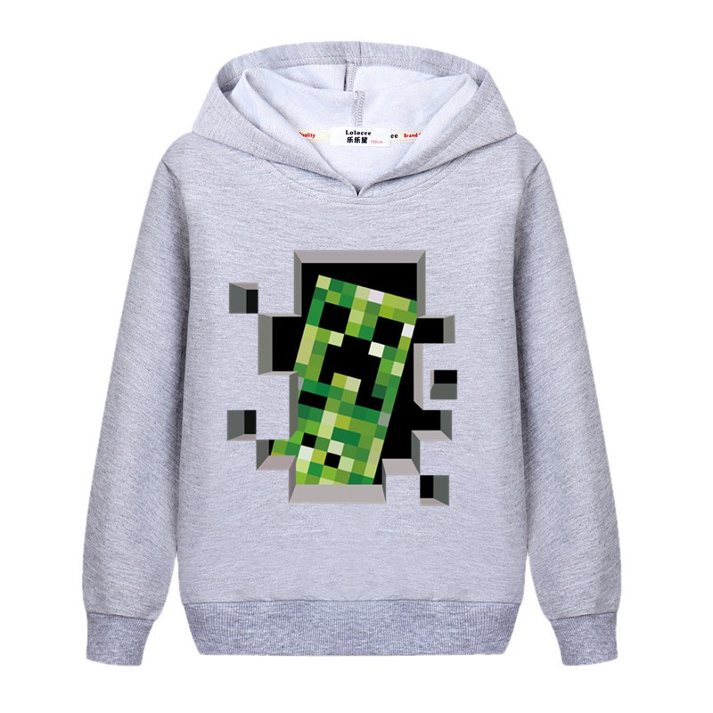 minecraft hooded sweatshirt