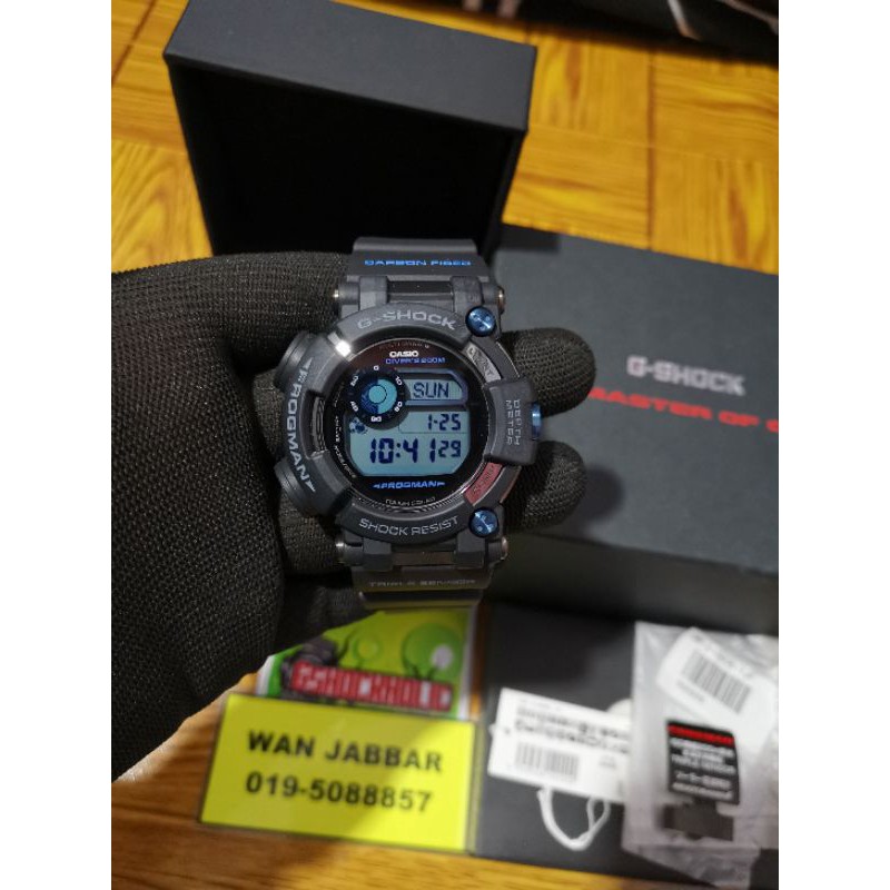 Casio G Shock Frogman Gwf D1000b 1jf Shopee Malaysia