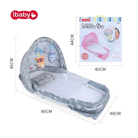baby separated bed