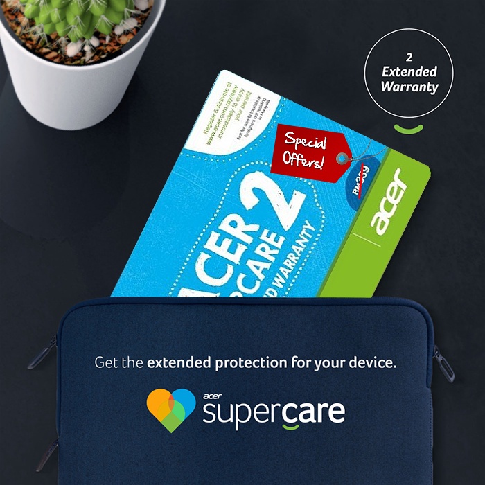 Acer SuperCare 2 Extended Warranty (Accidental Damage & Theft Warranty)