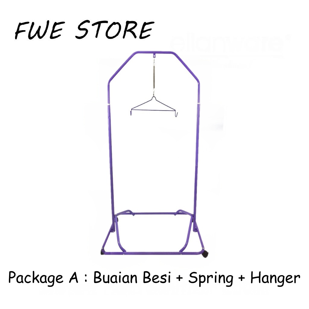 Buaian Bayi / Baby Cradle Swing / Baby Spring Cot Stand / Buai Baby