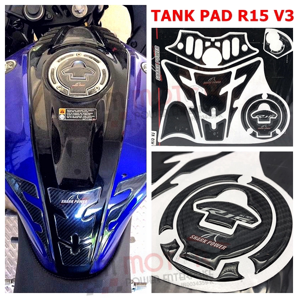 yamaha r15 tank pad