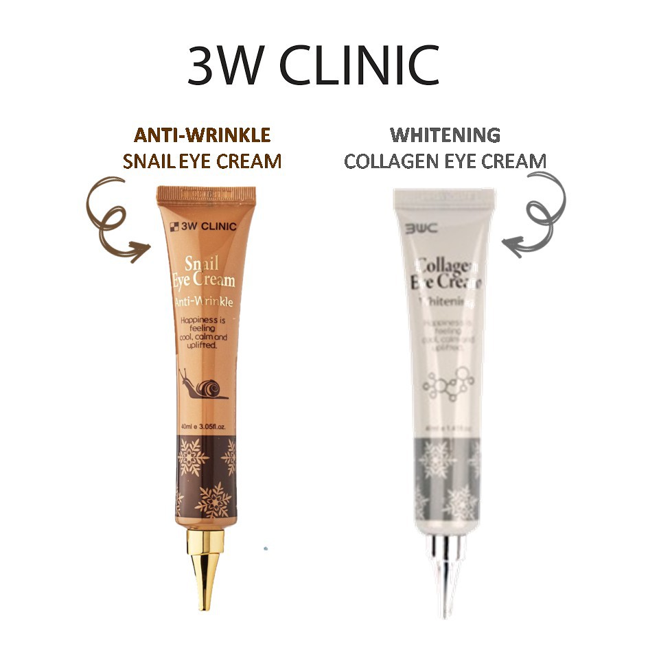 3w clinic snail eye cream review