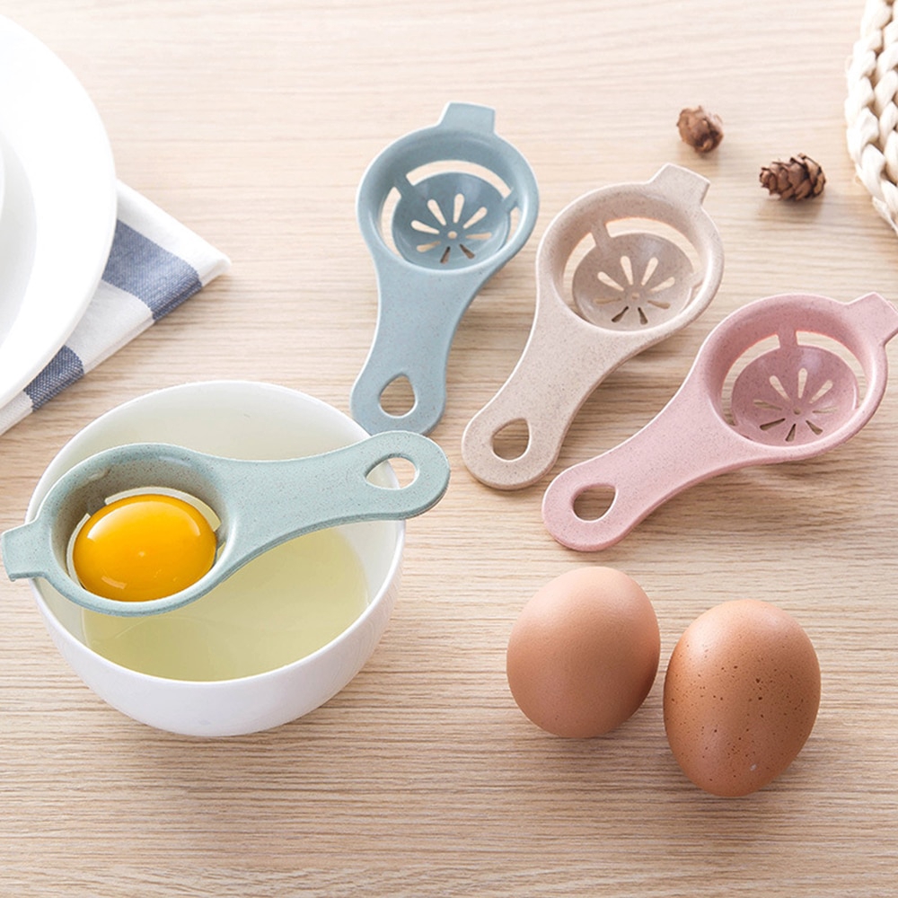 Food Bakeware 3 Colors Plastic Egg Separator White Yolk Sifting Home Kitchen Chef Dining Cooking Gadget New Arrival - Image 2