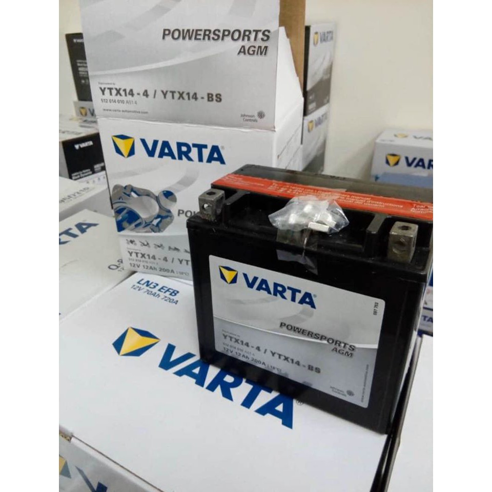 VARTA YTX124 Auxiliary Battery Car Battery MERCEDES W205 Hybrid