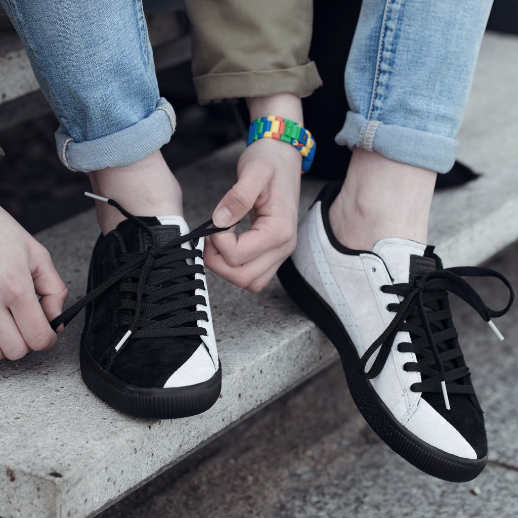 puma clyde x staple