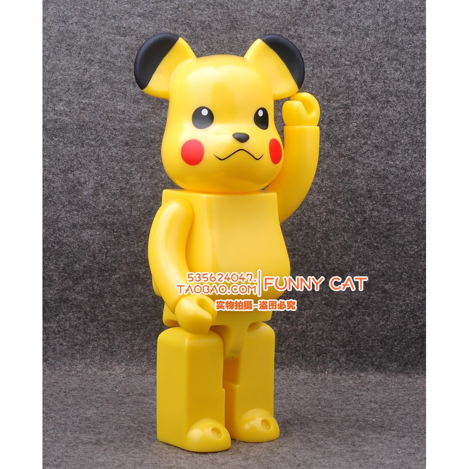 bearbrick pikachu