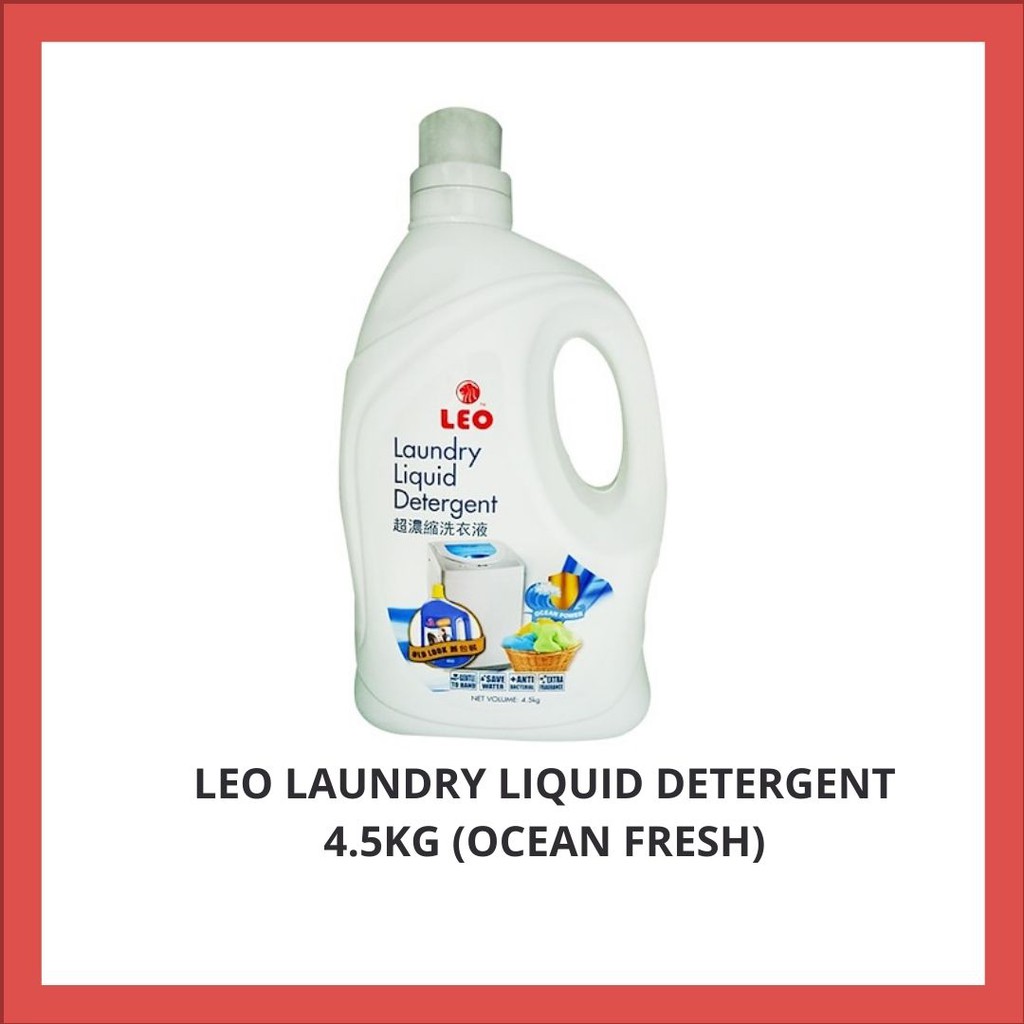 LEO LAUNDRY LIQUID DETERGENT 4.5KG (OCEAN POWER) Shopee Malaysia