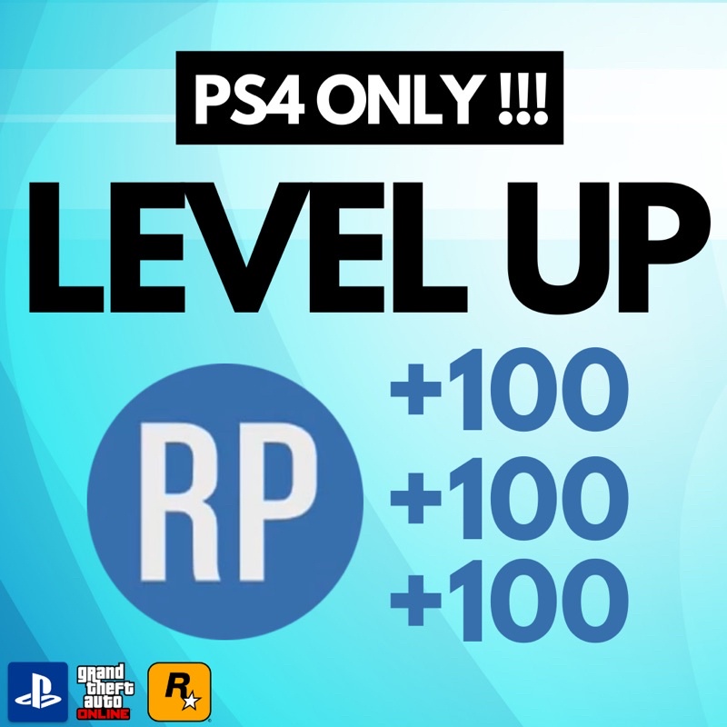 PS4 Gta Online Level Up Service (gta online money service) | Shopee ...