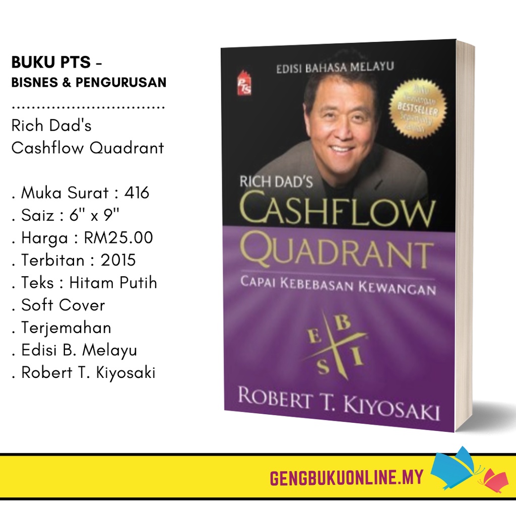 Robert T. Kiyosaki: Rich Dad's Cashflow Quadrant - Edisi Bahasa Melayu ...