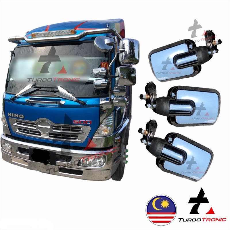 Buy Universal Chrome Lorry Mirror Cermin Lori Krum Seetracker Malaysia