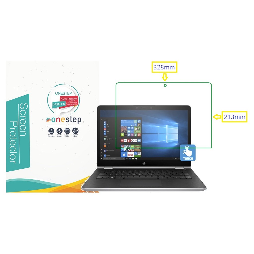 Onestep Anti Glare (2Pcs) Screen Protector for 14.0" HP Pavilion x360 14t Touch Shopee Malaysia