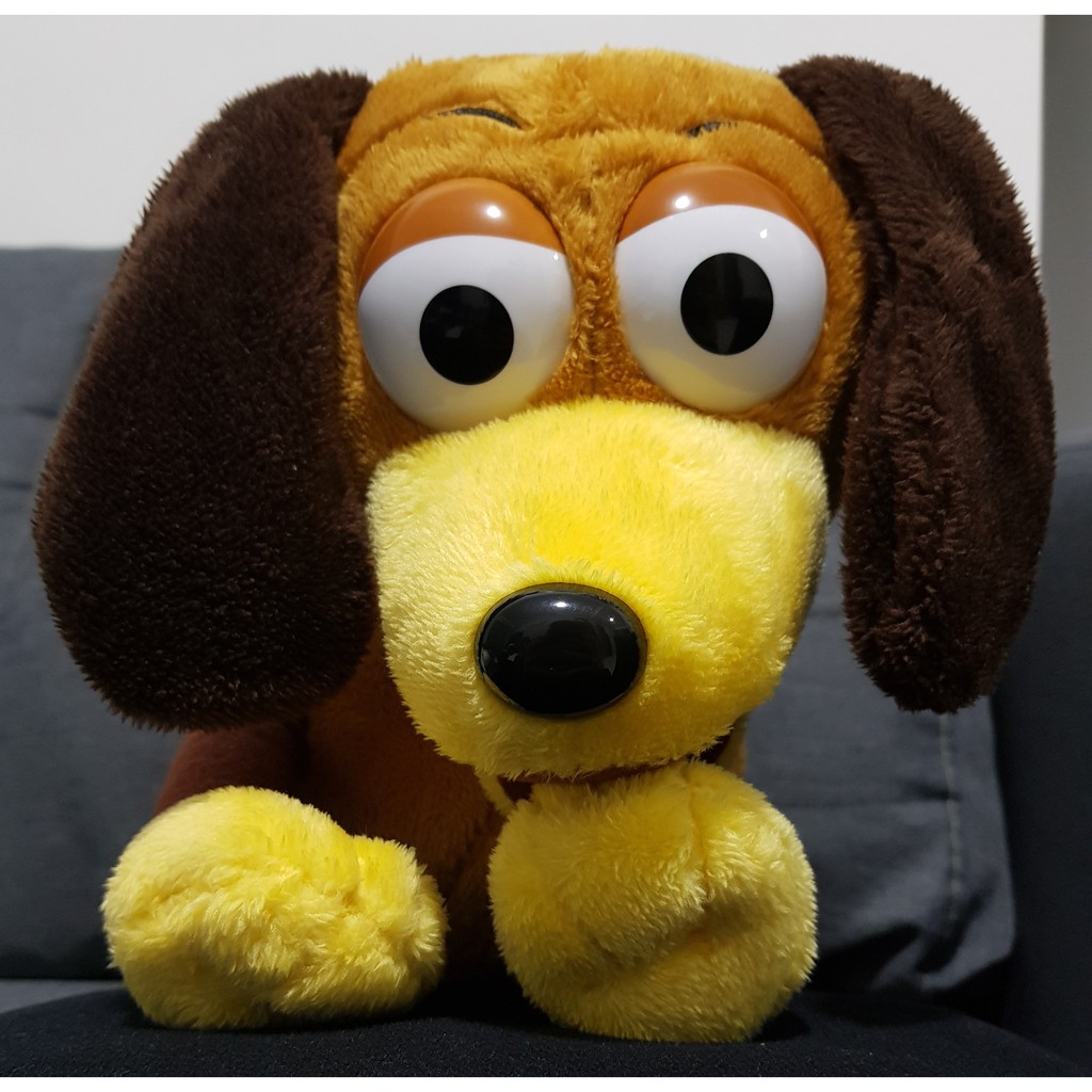 stuffed slinky dog