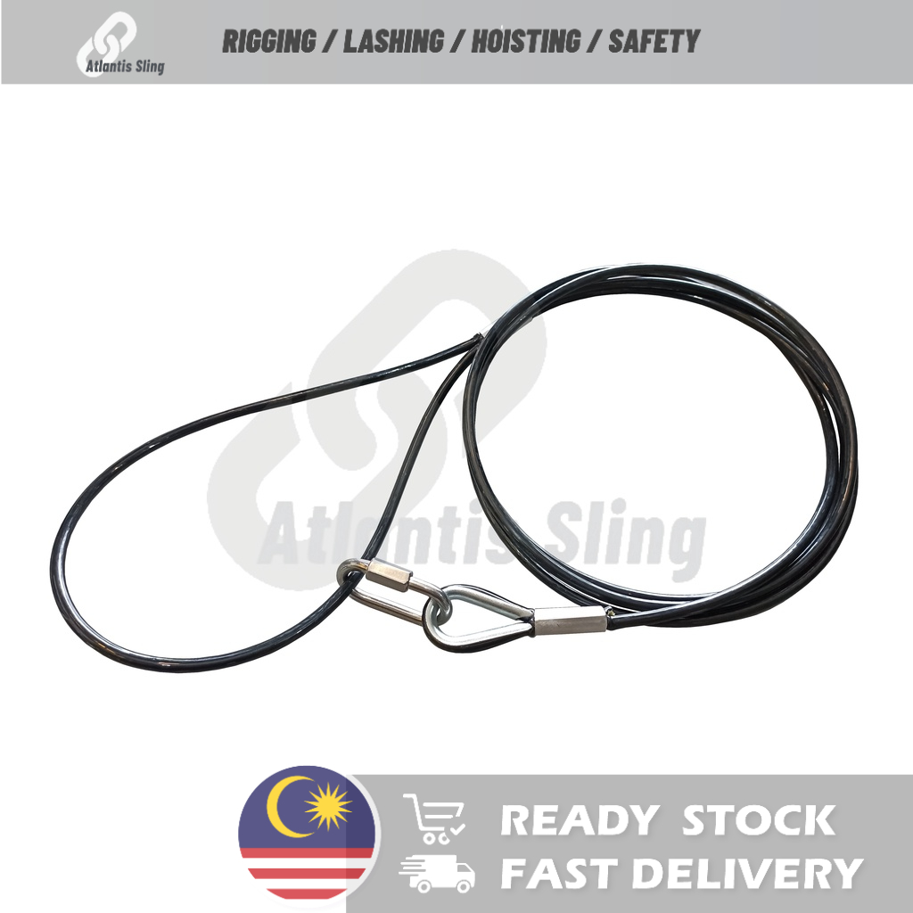 Dog Leash Cable Heavy Duty Dog Rope Dog Pull Cable 6MM[READY STOCK