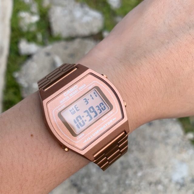 casio b640wc rose gold