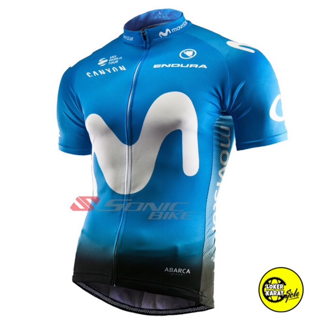 movistar cycling jersey