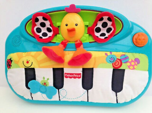 crib piano toy by fisher price