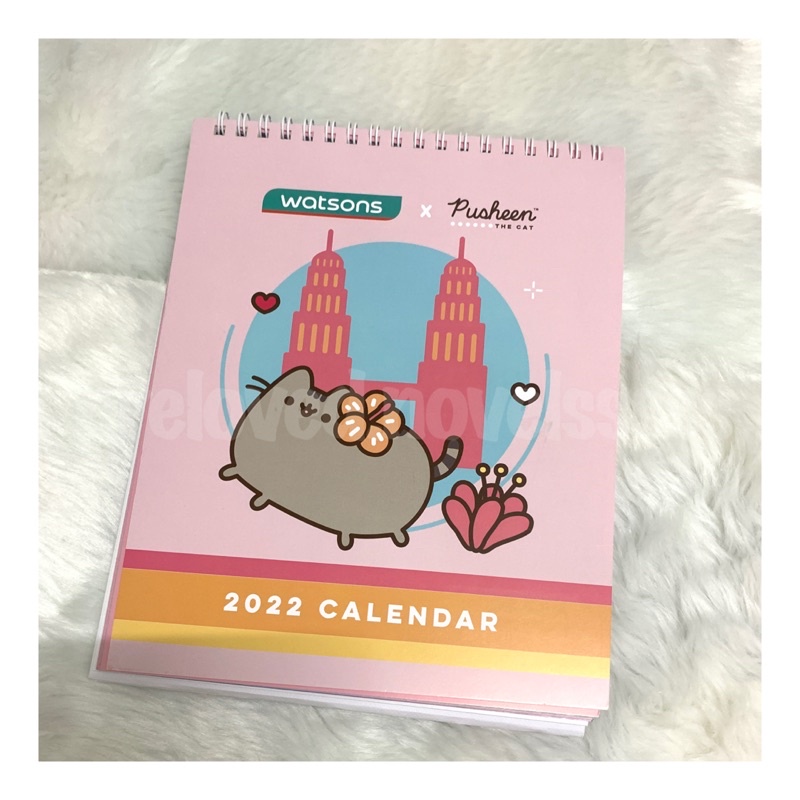 2022 Pusheen Calendar Limited] Watsons Pusheen The Cat 2022 Calendar | Shopee Malaysia