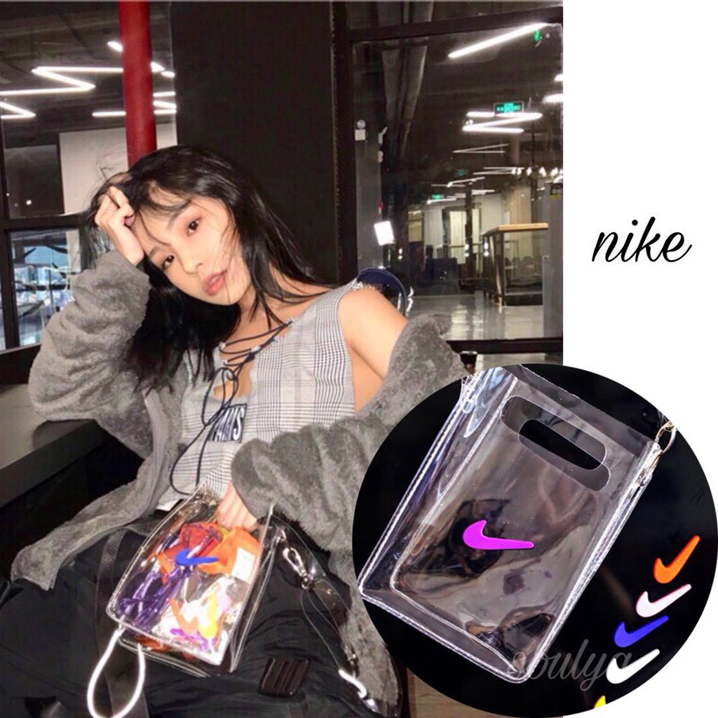 transparent nike bag