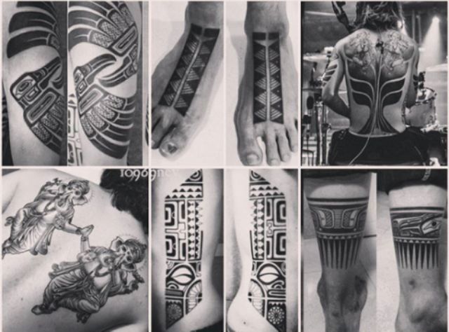 One Ok Rock Tomoya Tattoos Full Style Tattoo Stickers Shopee Malaysia