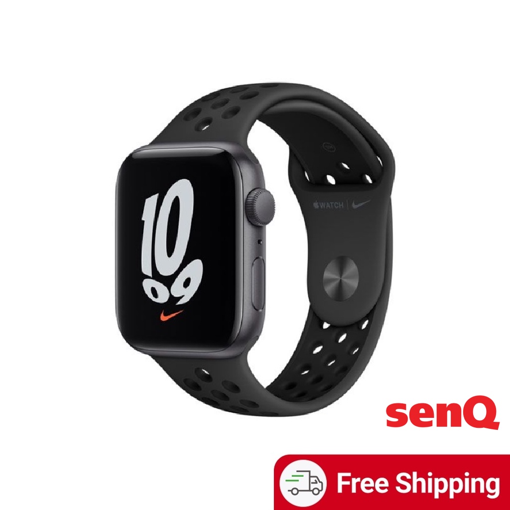 Apple Watch Nike SE GPS Space Grey Aluminium Case with Anthracite/Black Nike Sport Band Regular (40mm/44mm)