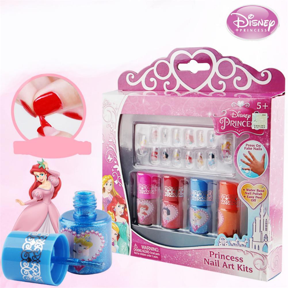 Non Toxic Children's Nail Toy Set Kids Toys Nail Art Kits Princess Nail