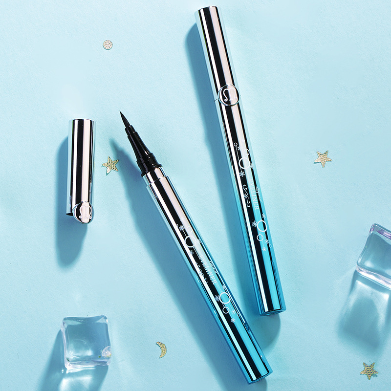 MAYCHEER silky thick black eye liner is fast dry, waterproof and sweat resistant.