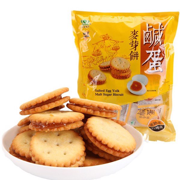 Taiwan Salted Egg Biscuits Super Delicious - Big Pack 500gr | Shopee ...