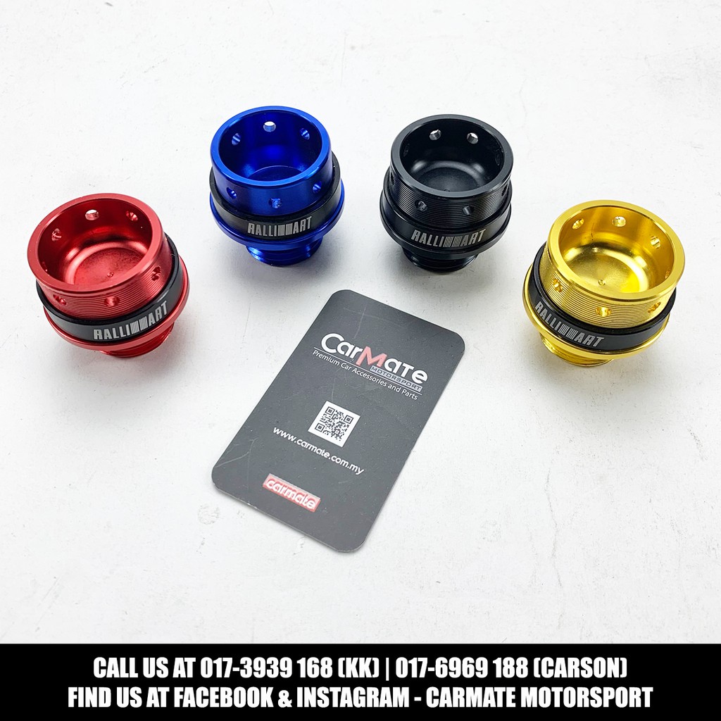 RALLIART Engine Oil Cap for Mitsubishi Lancer GT Evolution X Proton