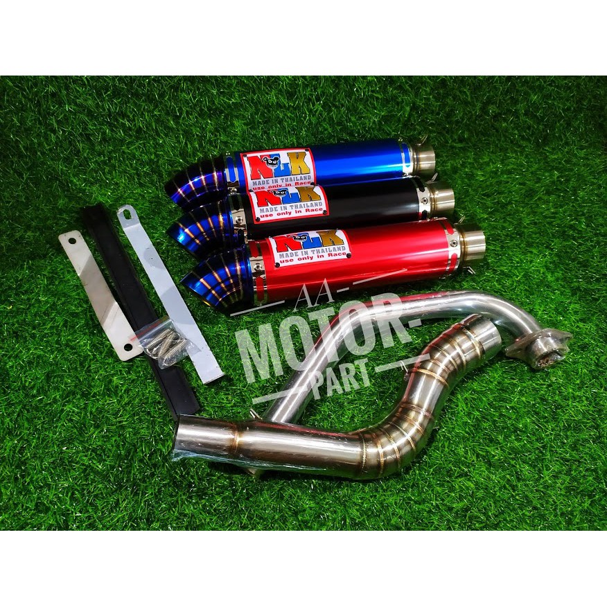 New Series Nlk Exhaust Pipe Suitable For Yamaha Y15zr 32mm Shopee Malaysia