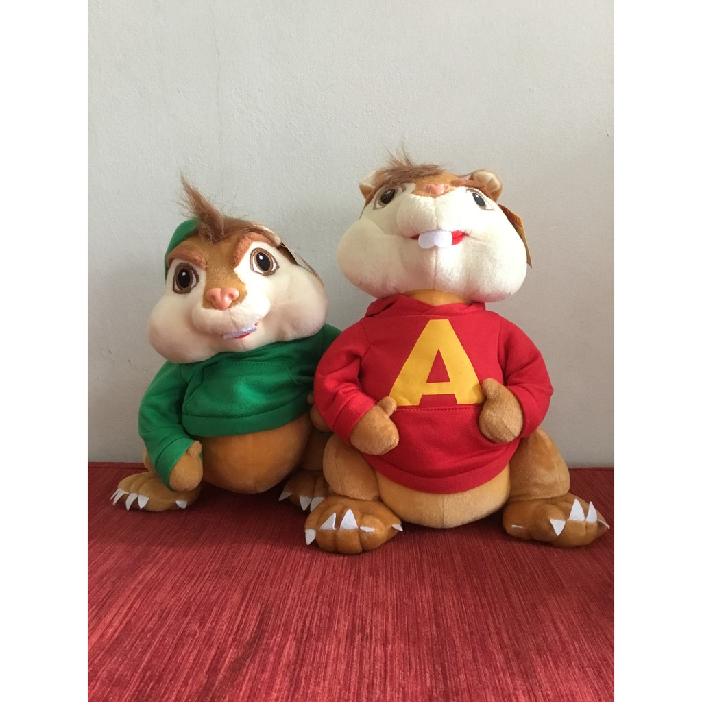 alvin and the chipmunks plush toys