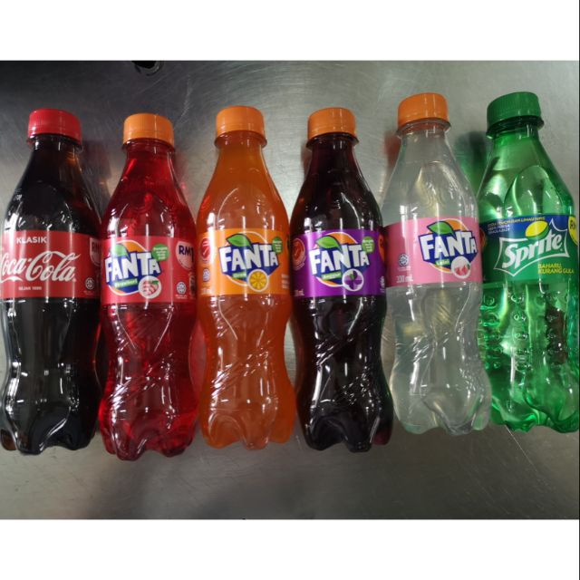  AIR  BIKARBONAT FANTA  SPRITE 330ML COCA COLA 250ML 