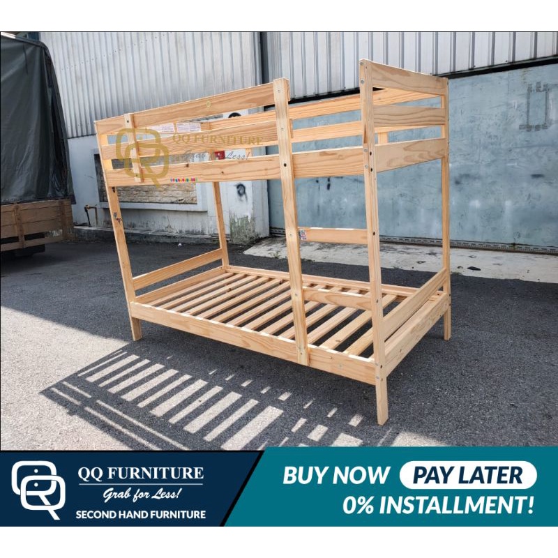 Ikea Mydal Bunk Bed Frame Double, Bunk Bed Double And Single Ikea