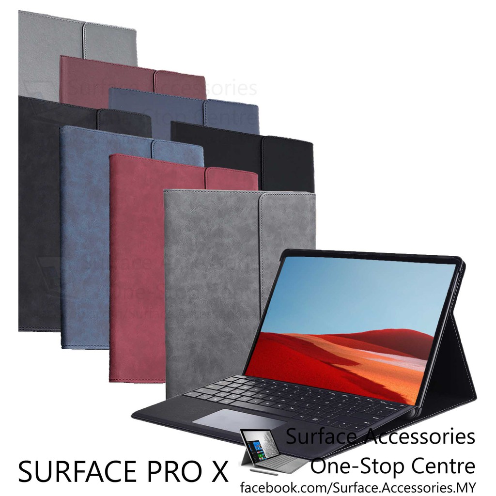 [MALAYSIA]Microsoft Surface Pro X Casing Pro X Cover PREMIUM Case Stand
