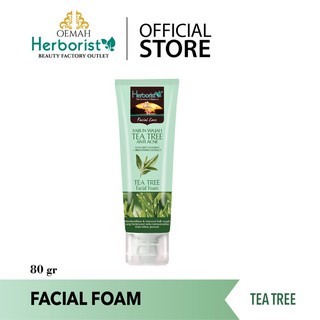 herborist tea tree facial foam