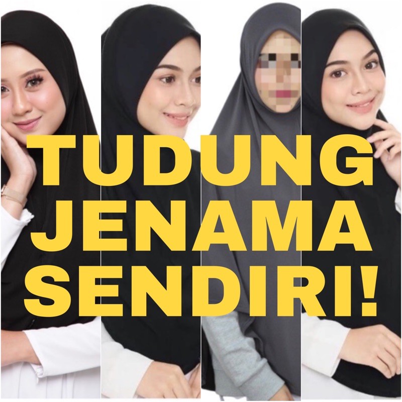 Kilang tudung jenama sendiri