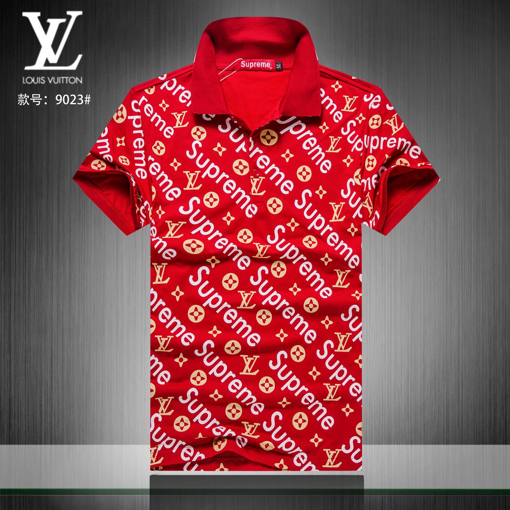 supreme louis vuitton polo