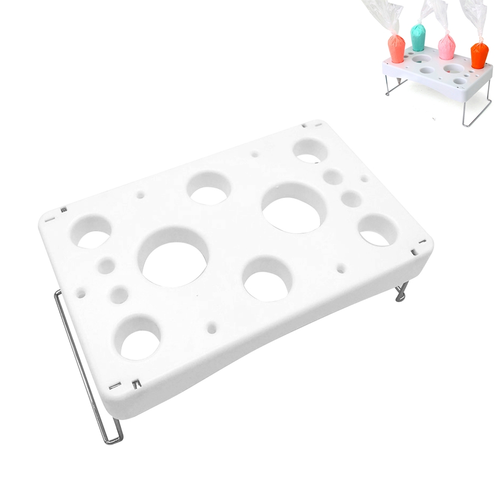 Baking Cake Decorating Detachable Piping Bag Icing Stand Kitchen