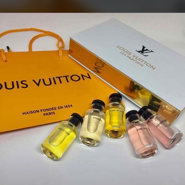 vuitton miniature perfume set