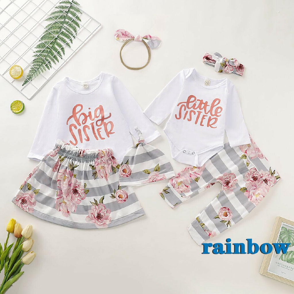 cute sister matching outfits