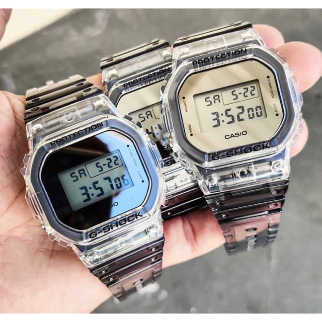 casio transparent