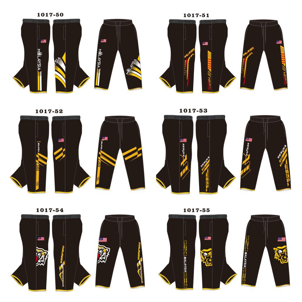 1017# SELUAR SUKAN DEWASA 3 SUKU / ADULT MALAYSIA 3/4 PANTS