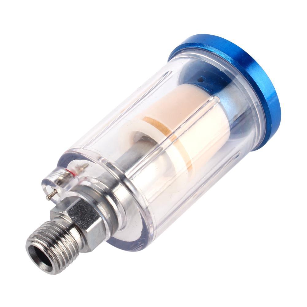 HVLP Feed Spray Gun Auto Paint Flake Air Regulator Filters Spray