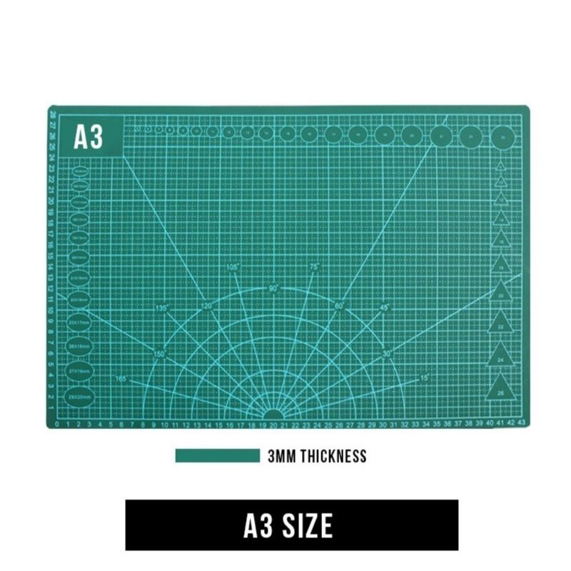 PVC Cutting Mat (A3 size) Shopee Malaysia