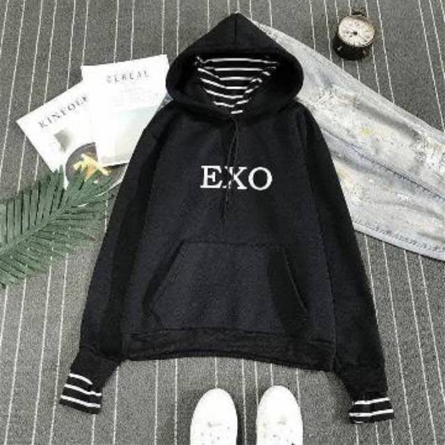 hoodie exo shopee