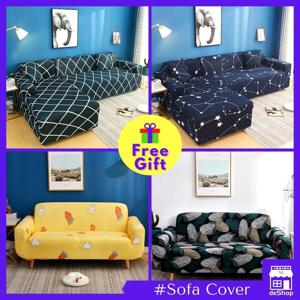 shape 1/2/3/4Seater Elastic Sofa Cover Stretchable Protector