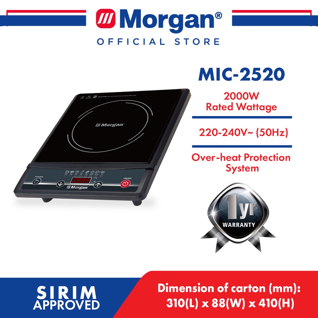 Induction Cooker 2000W MIC2520 Shopee Malaysia