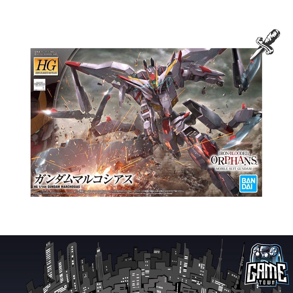 Bandai HG IBO 1/144 040 ASW-G-035 Gundam Marchosias | Shopee Malaysia