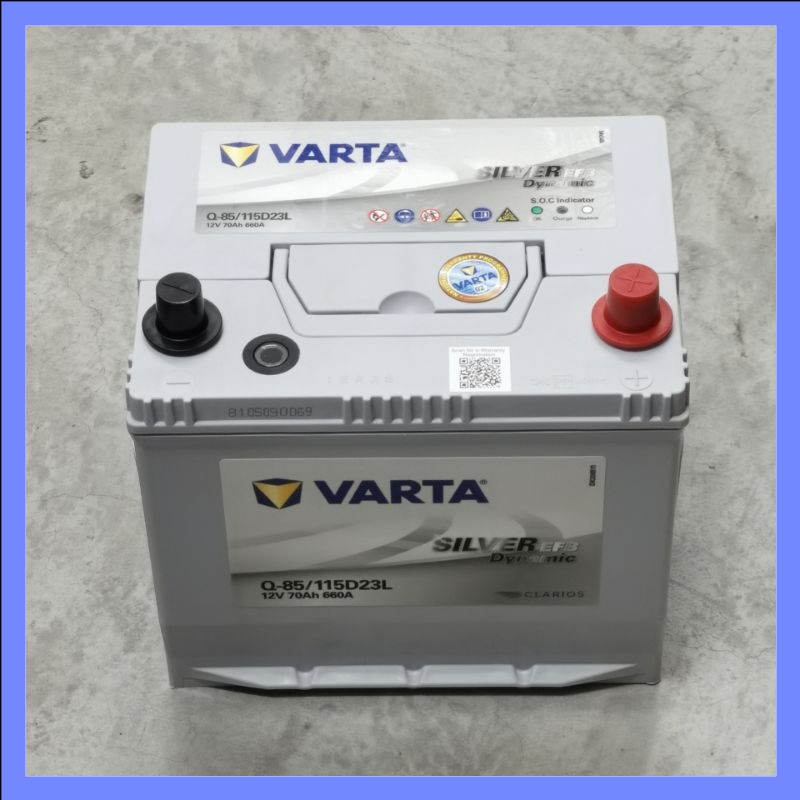 VARTA Q85 115D23L EFB BATTERY MAZDA 2 3 6 CX3 CX5 CX9 CX30 TOYOTA
